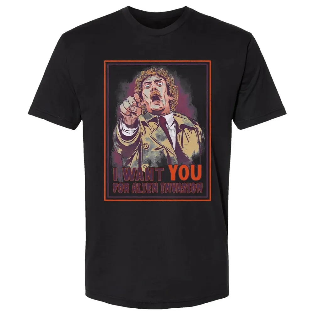 I Want You for Alien Invasion Premium Unisex T-shirt - 15