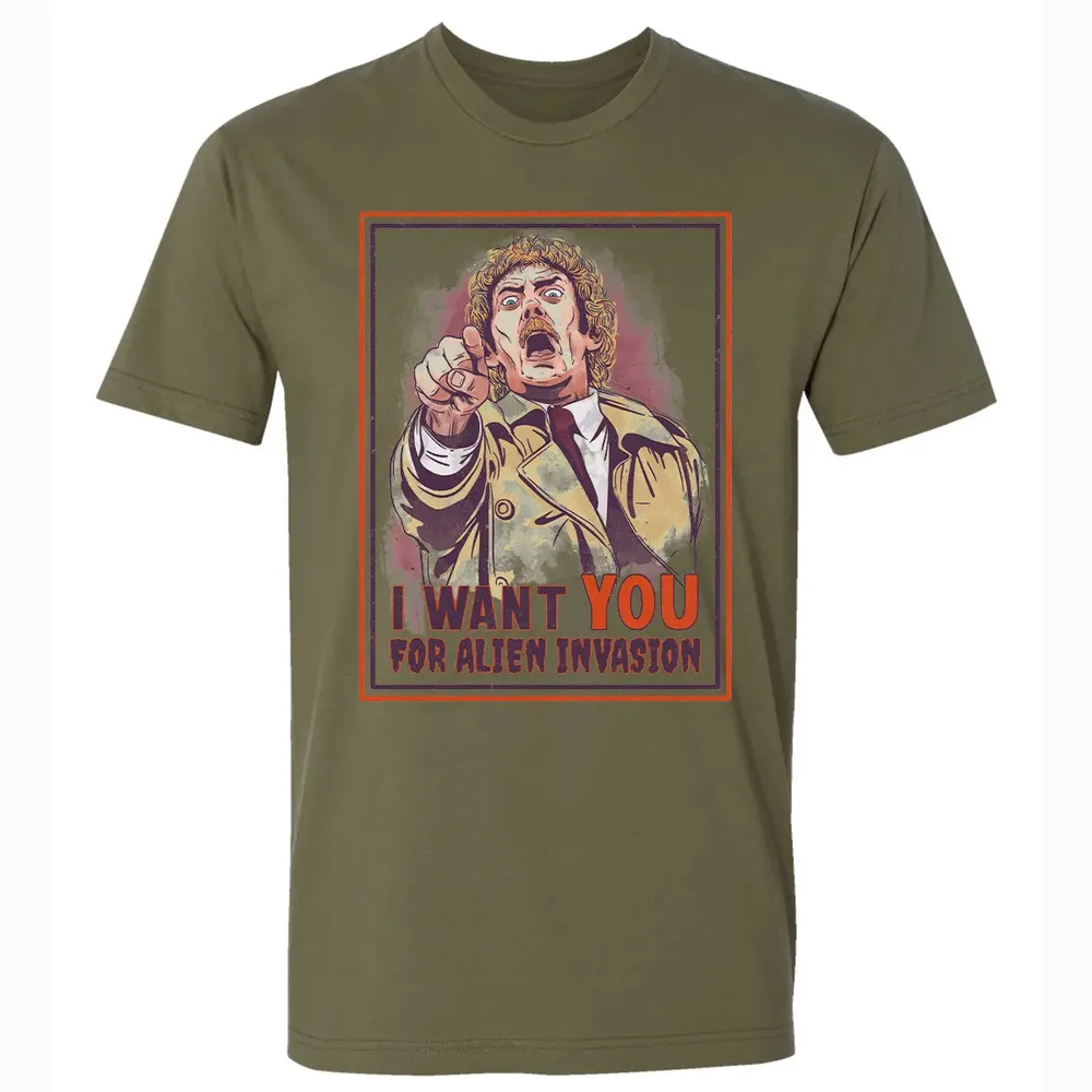 I Want You for Alien Invasion Premium Unisex T-shirt - 5