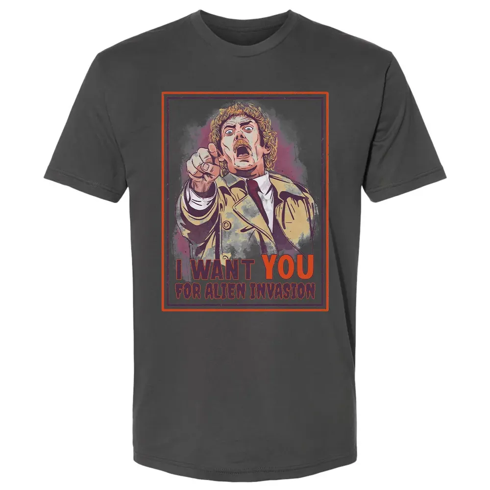 I Want You for Alien Invasion Premium Unisex T-shirt - 8