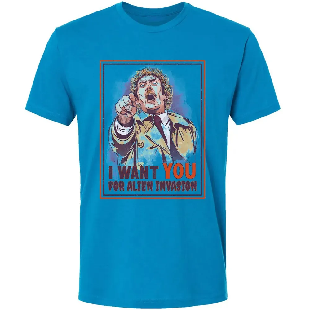 I Want You for Alien Invasion Premium Unisex T-shirt - 4
