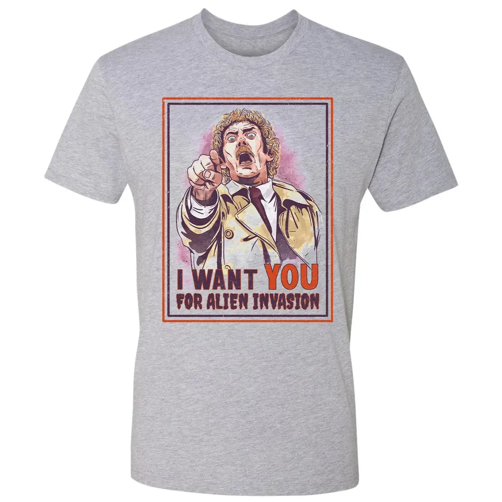 I Want You for Alien Invasion Premium Unisex T-shirt - 9