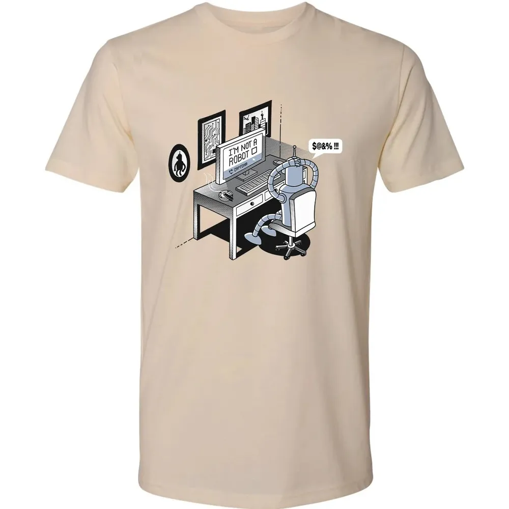 Im Not A Robot Premium Unisex T-shirt - 2