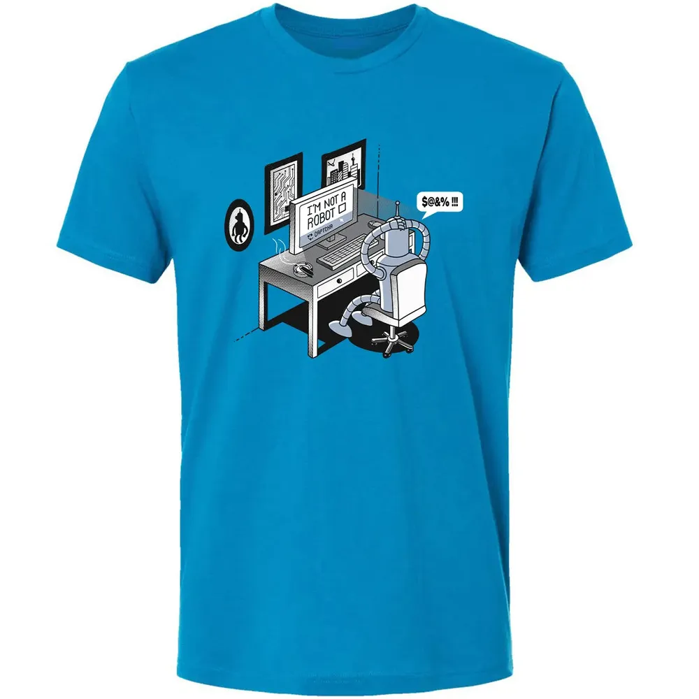 Im Not A Robot Premium Unisex T-shirt - 4