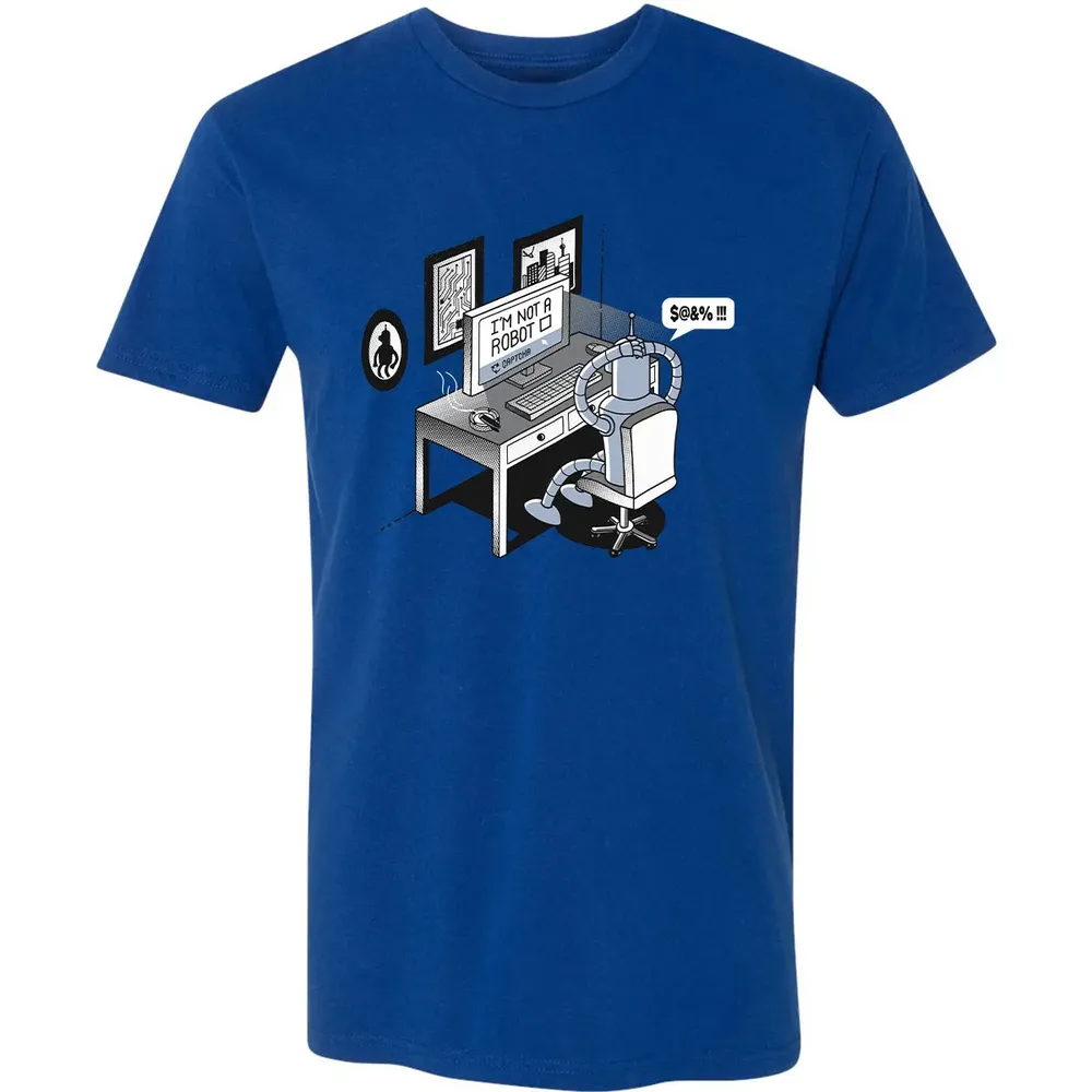 Im Not A Robot Premium Unisex T-shirt - 10