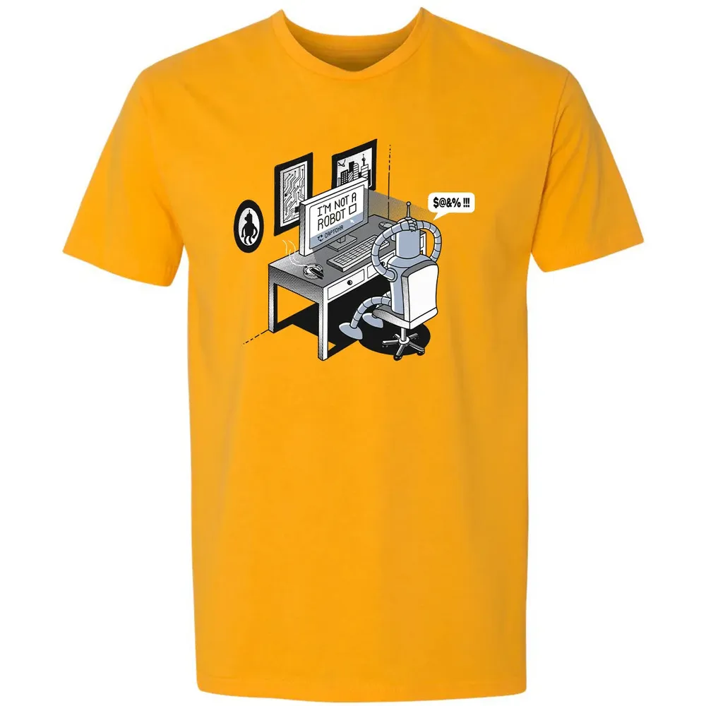 Im Not A Robot Premium Unisex T-shirt - 11