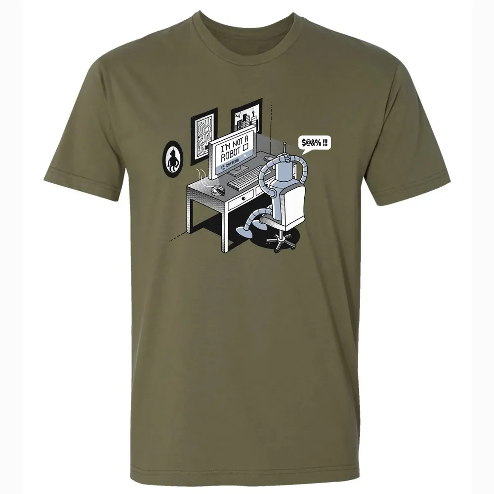 Im Not A Robot Premium Unisex T-shirt - 5