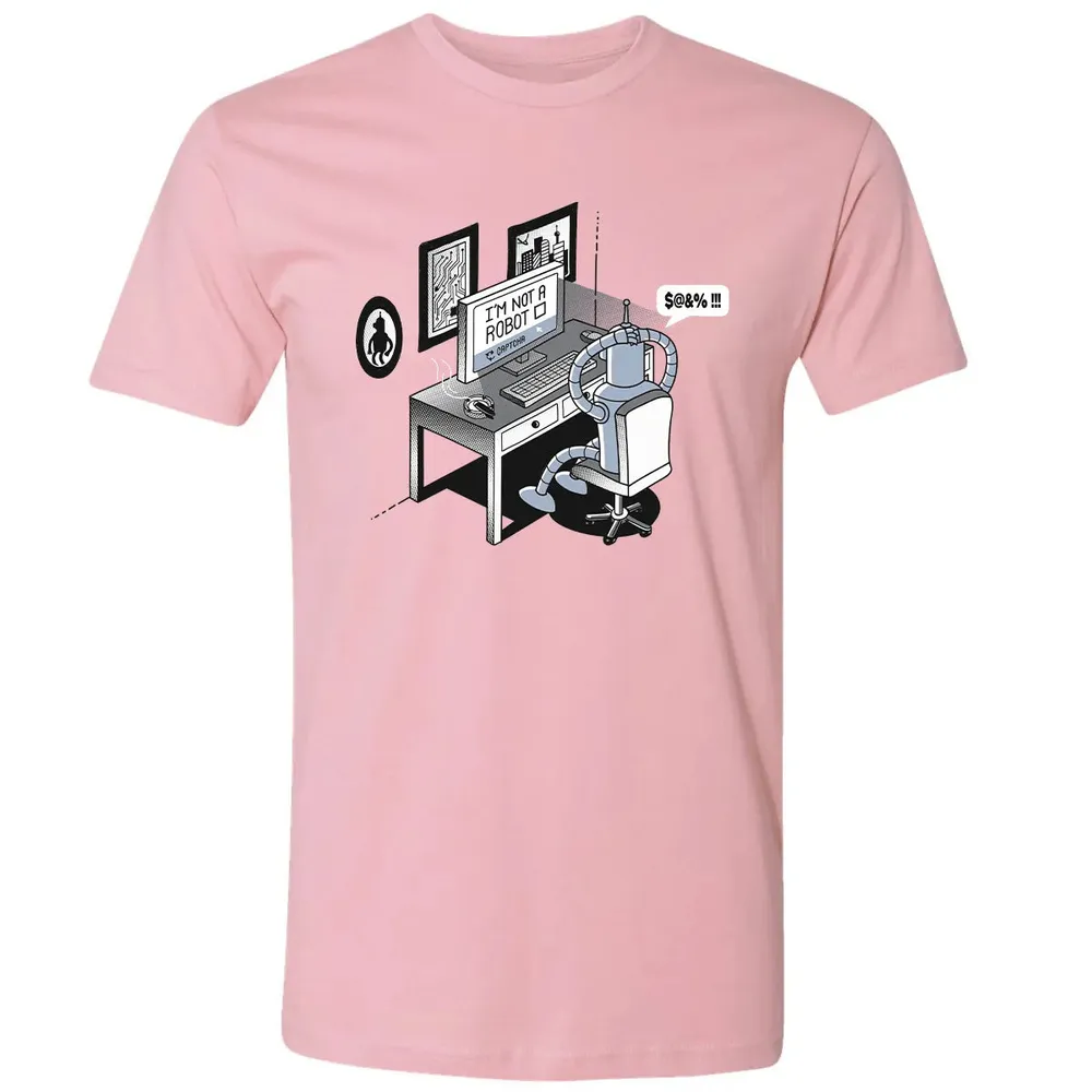 Im Not A Robot Premium Unisex T-shirt - 3