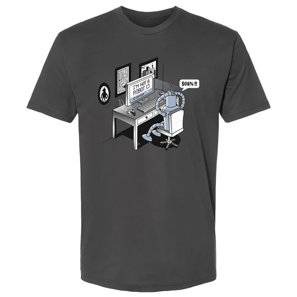 Im Not A Robot Premium Unisex T-shirt - 8