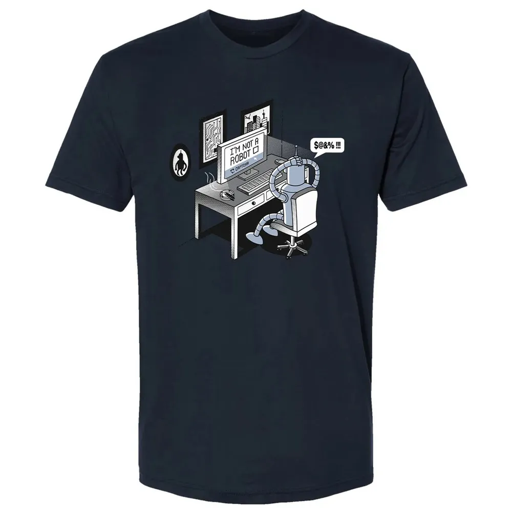 Im Not A Robot Premium Unisex T-shirt - 13