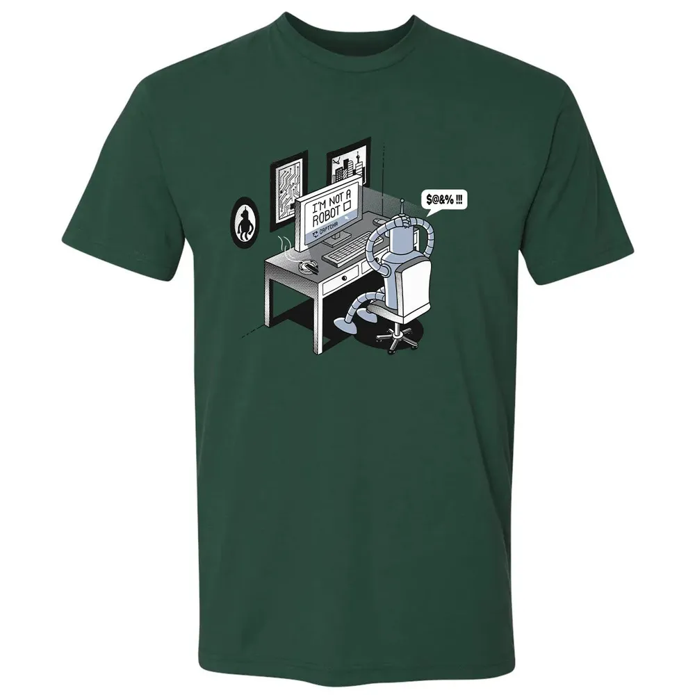 Im Not A Robot Premium Unisex T-shirt - 12