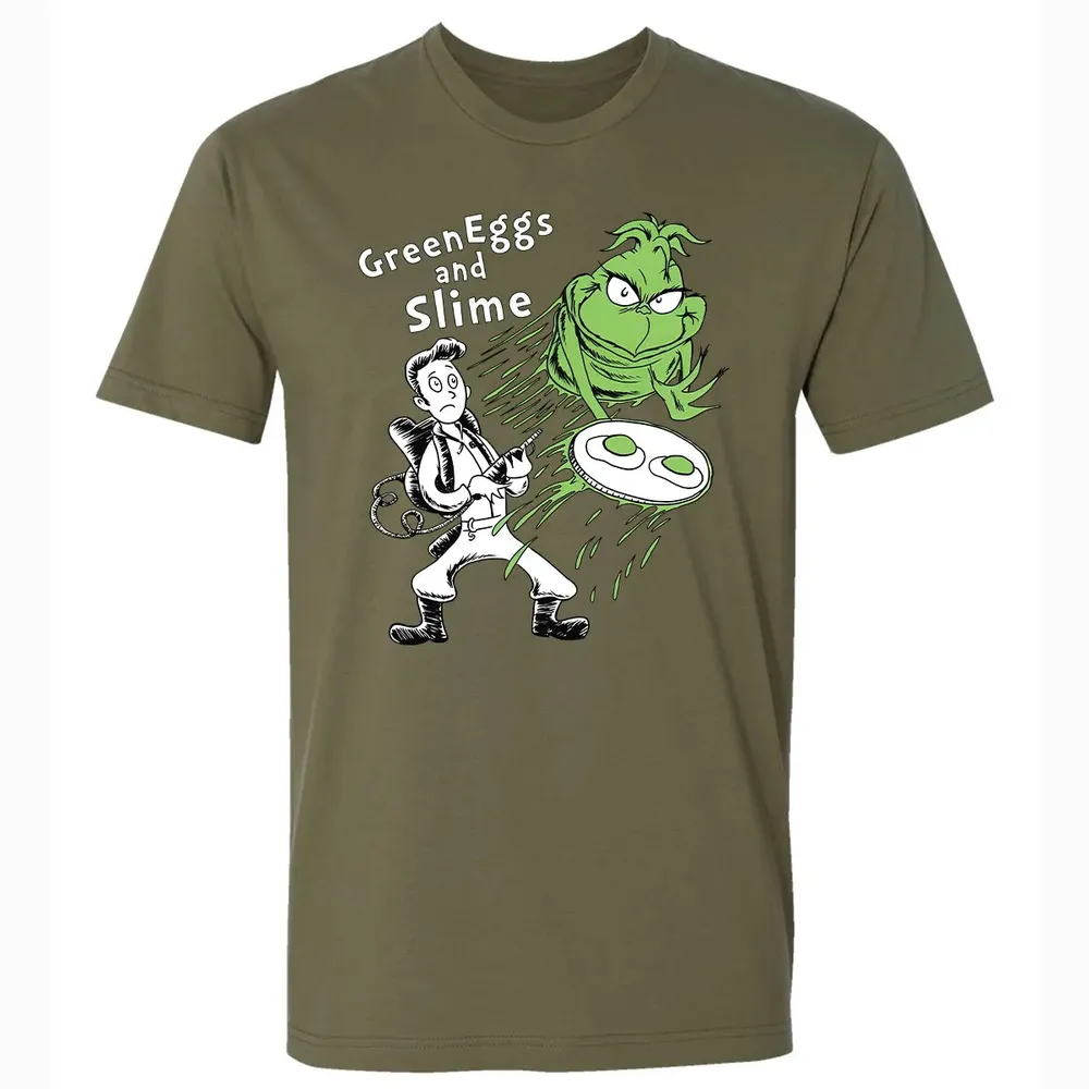 GreenEggs and Slime Premium Unisex T-shirt - 5