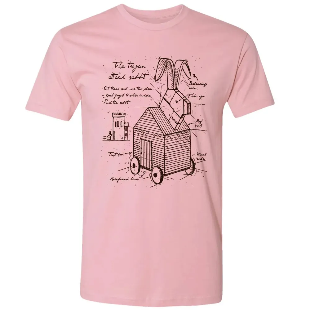 Trojan Rabbit Premium Unisex T-shirt - 3