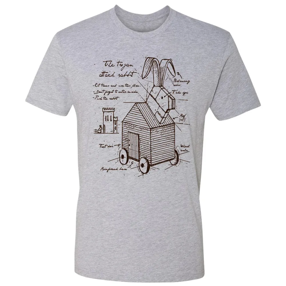 Trojan Rabbit Premium Unisex T-shirt - 9