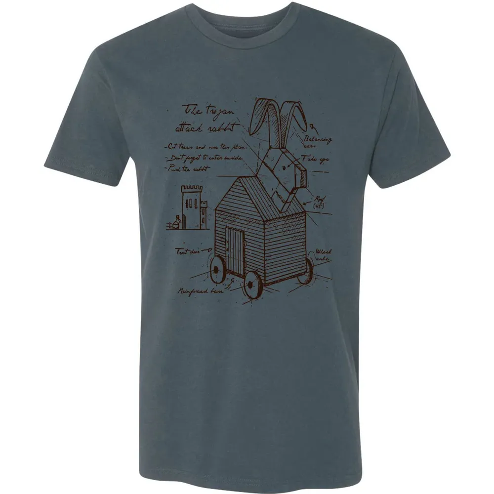 Trojan Rabbit Premium Unisex T-shirt - 14