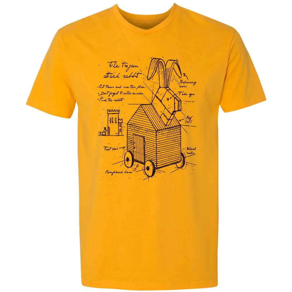 Trojan Rabbit Premium Unisex T-shirt - 11