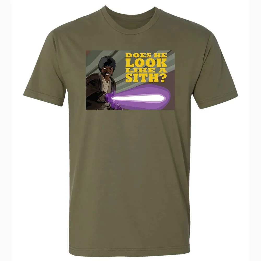 Does He Look Like A Sith Premium Unisex T-shirt - 5