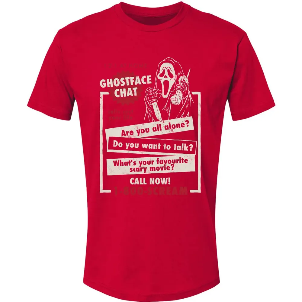 Ghostface Chat Premium Unisex T-shirt - 6