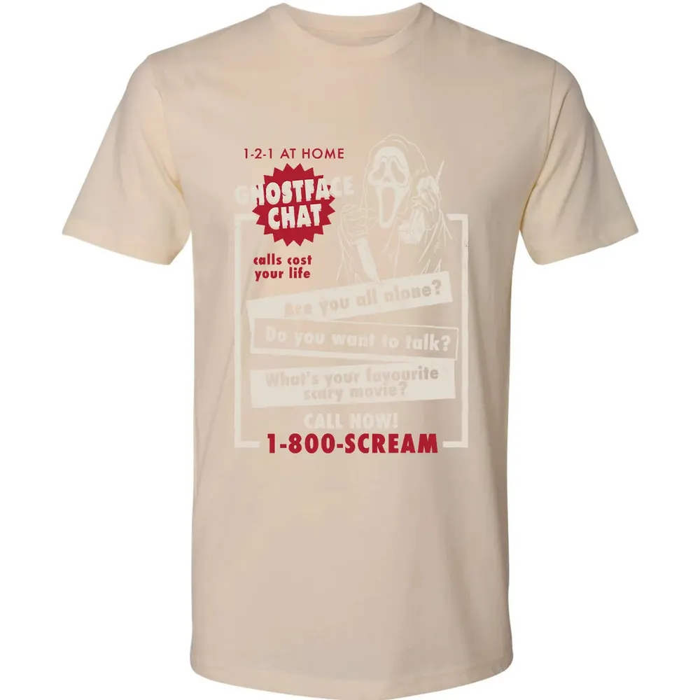 Ghostface Chat Premium Unisex T-shirt - 13