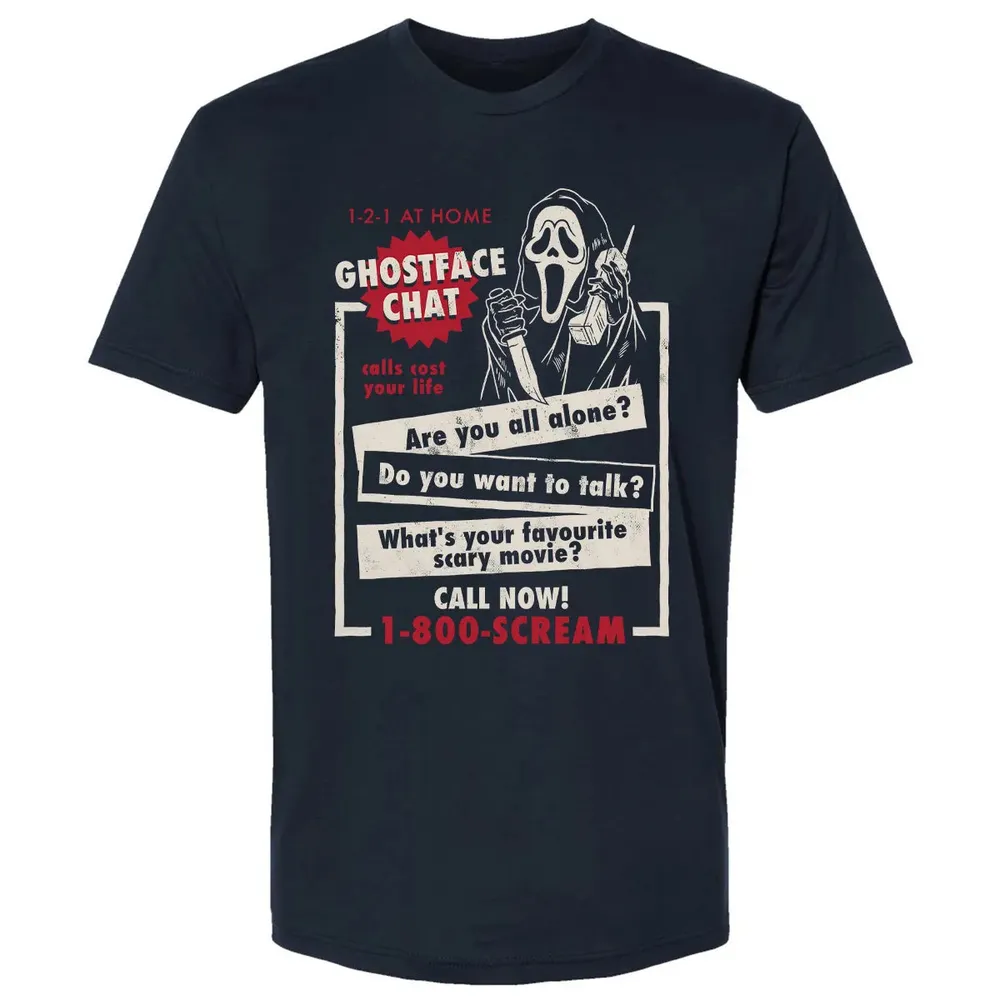 Ghostface Chat Premium Unisex T-shirt - 2