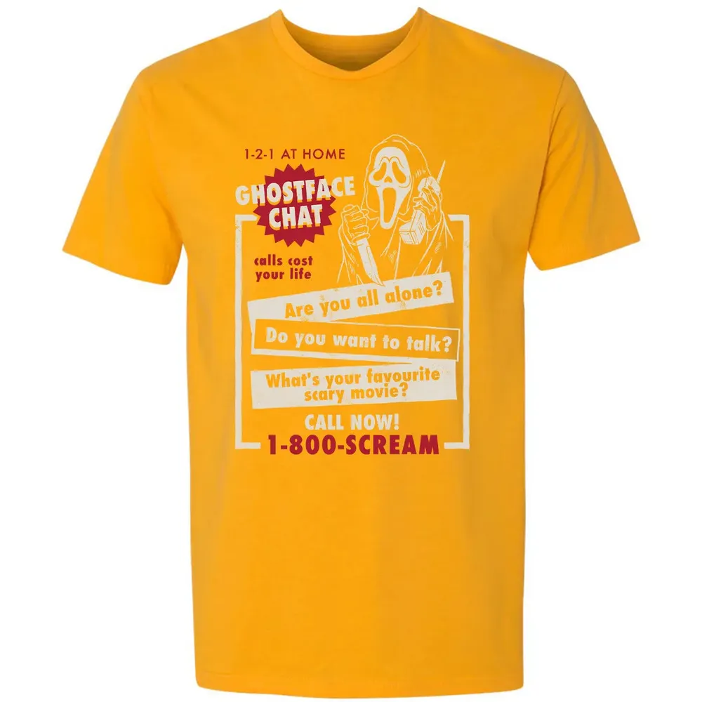 Ghostface Chat Premium Unisex T-shirt - 11