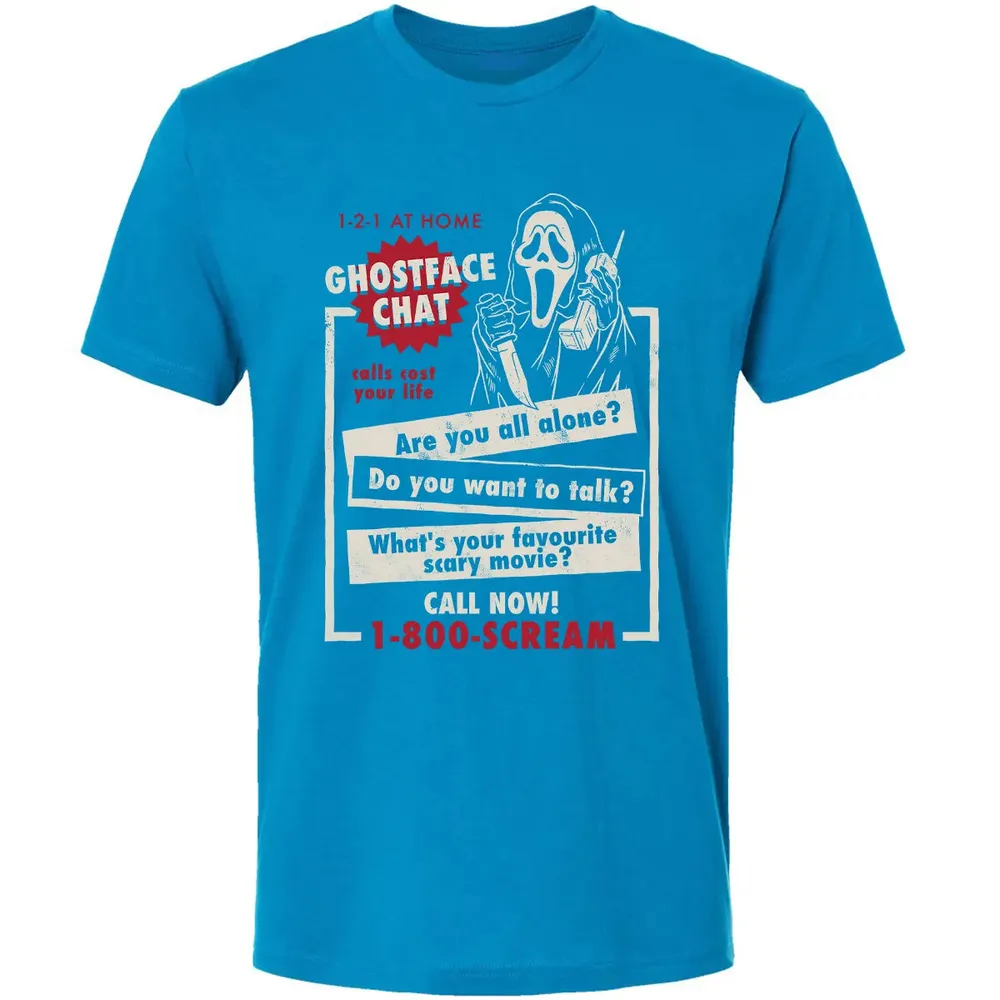 Ghostface Chat Premium Unisex T-shirt - 15