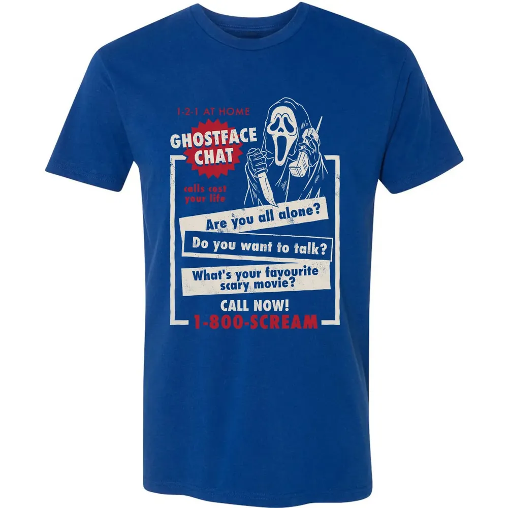 Ghostface Chat Premium Unisex T-shirt - 10