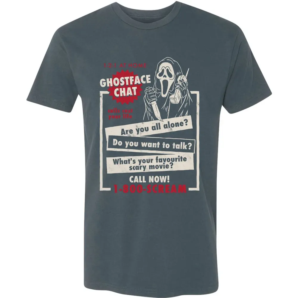 Ghostface Chat Premium Unisex T-shirt - 14