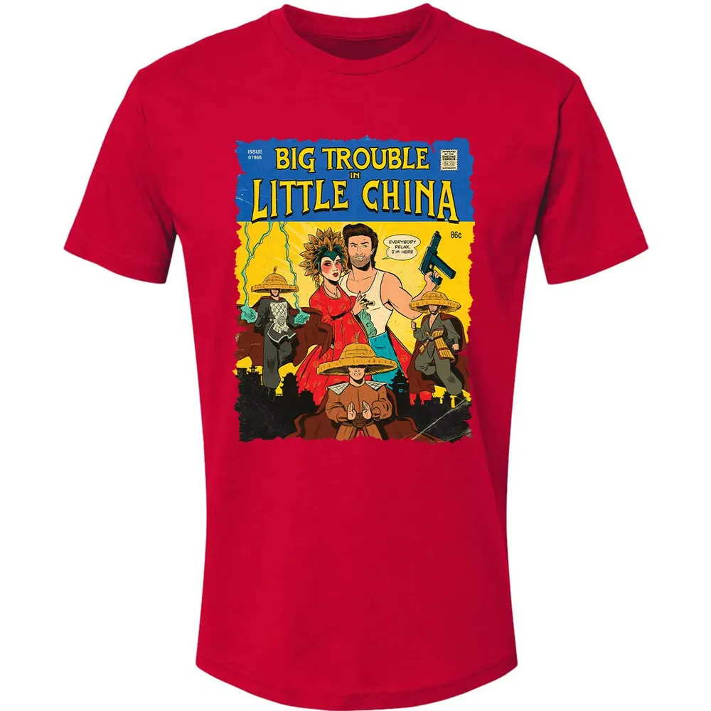 Big Trouble Comic Premium Unisex T-shirt - 6