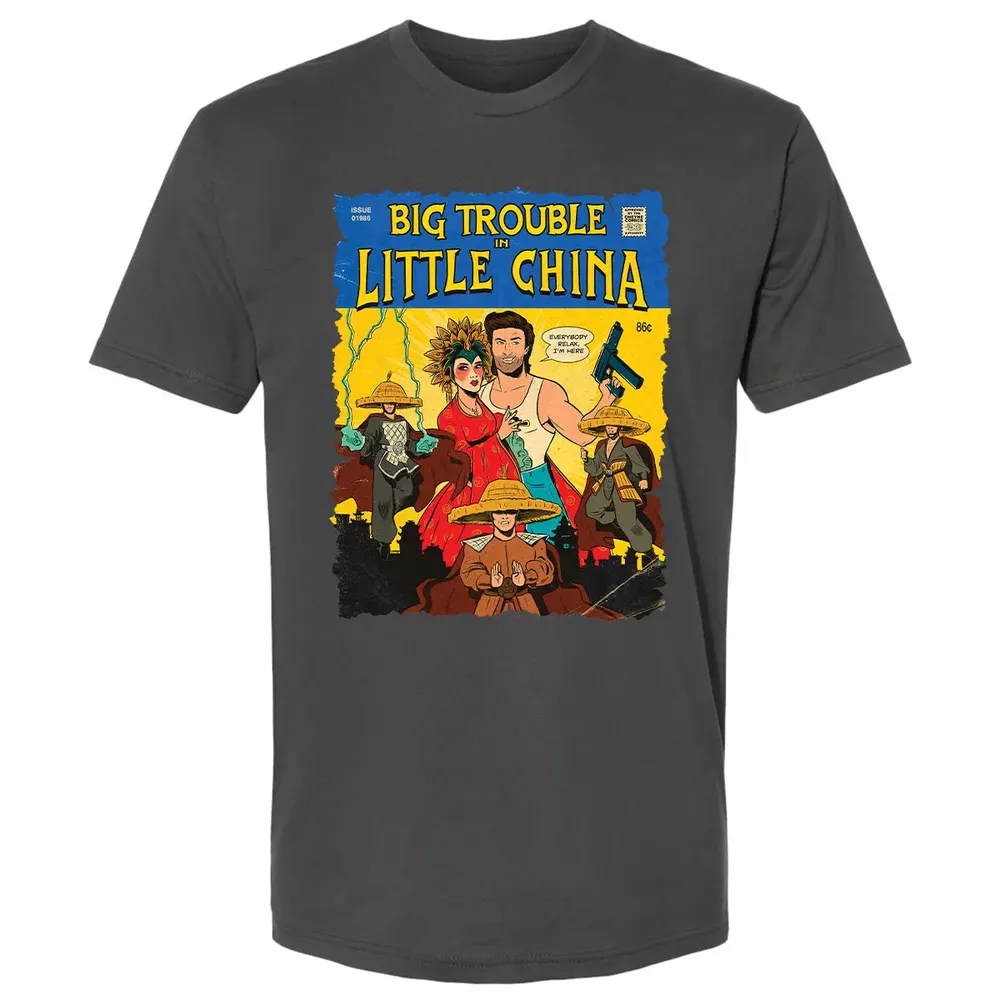 Big Trouble Comic Premium Unisex T-shirt - 8