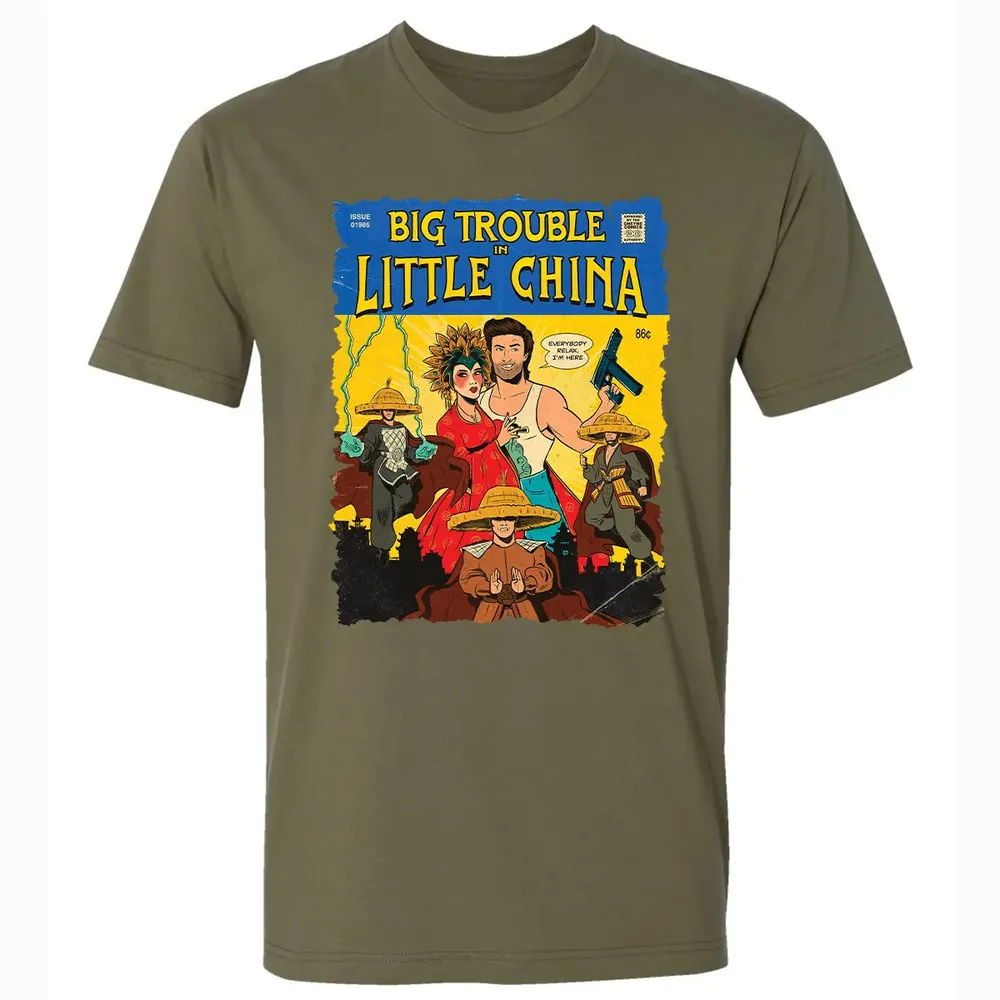 Big Trouble Comic Premium Unisex T-shirt - 5