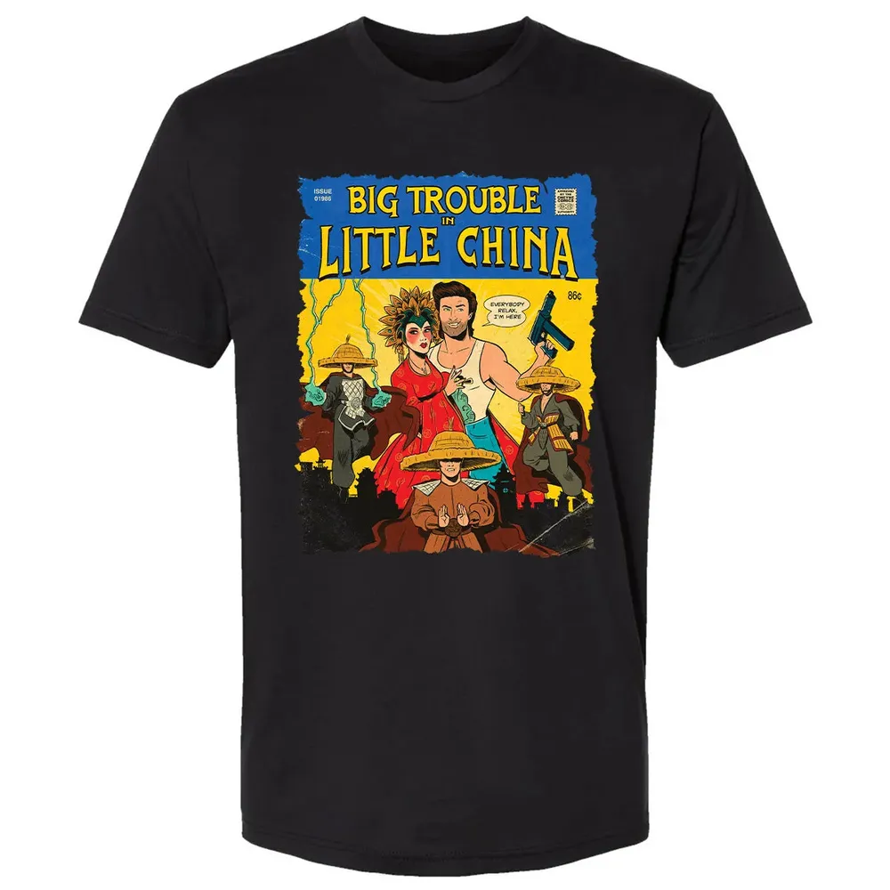 Big Trouble Comic Premium Unisex T-shirt - 15
