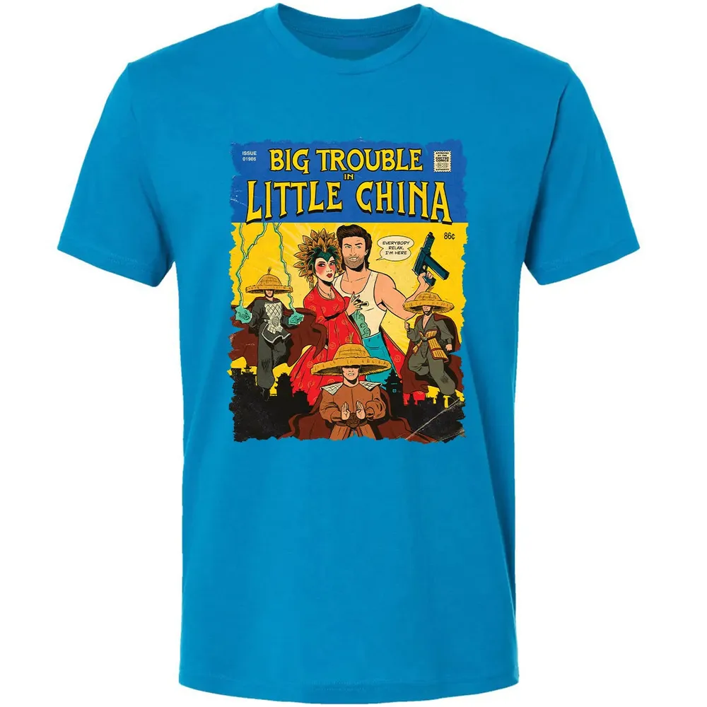 Big Trouble Comic Premium Unisex T-shirt - 4