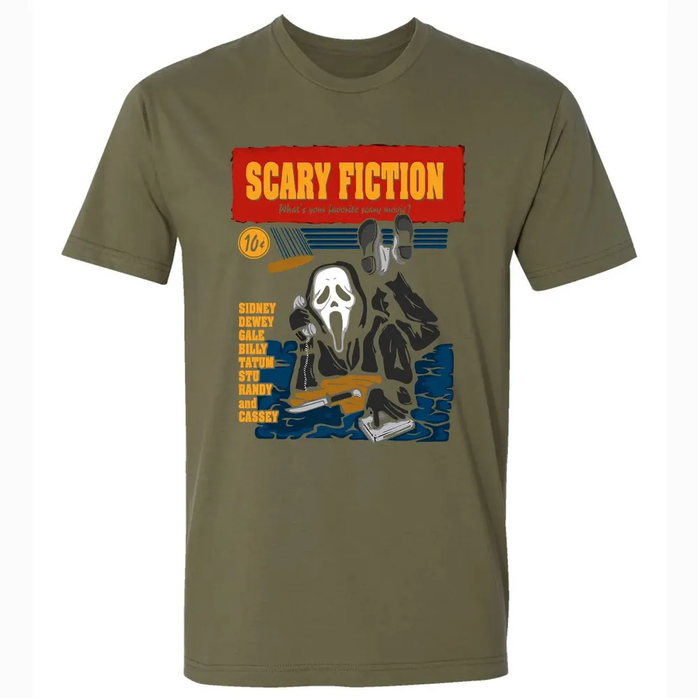 Scary Fiction Premium Unisex T-shirt - 5