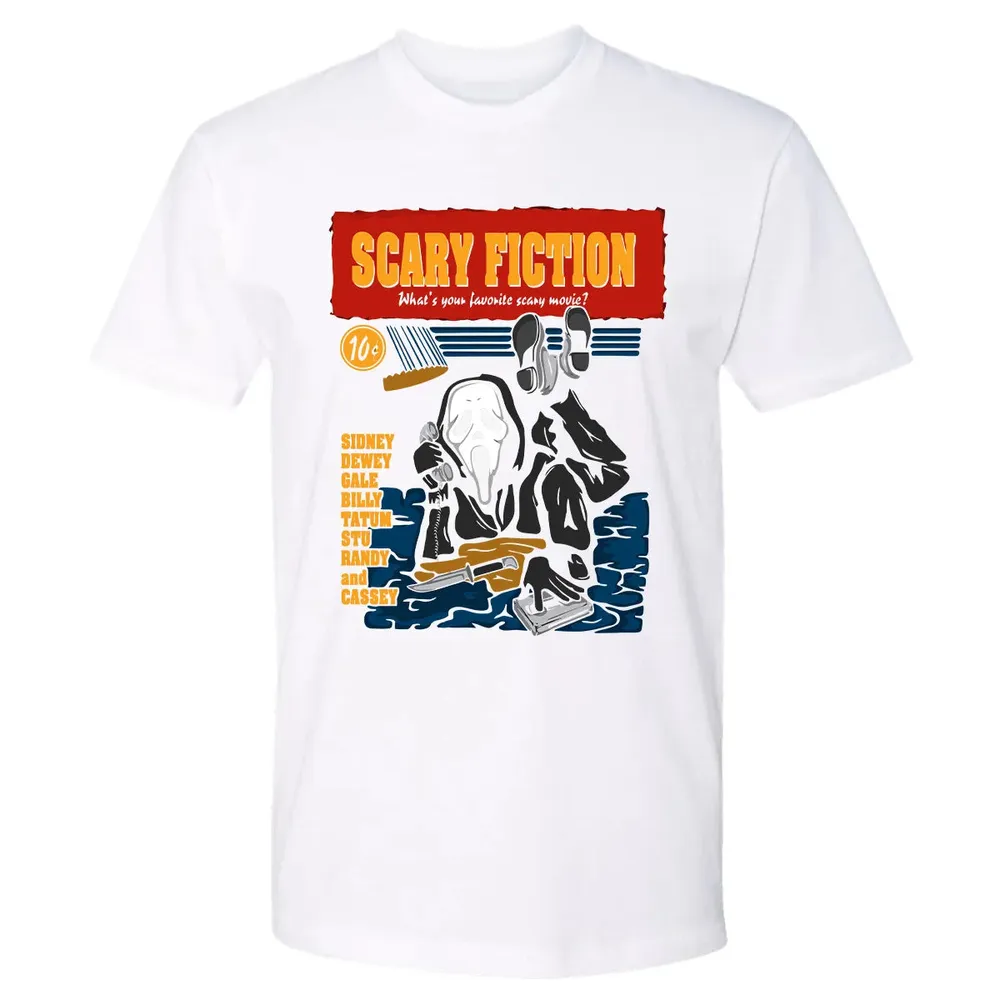 Scary Fiction Premium Unisex T-shirt - 4