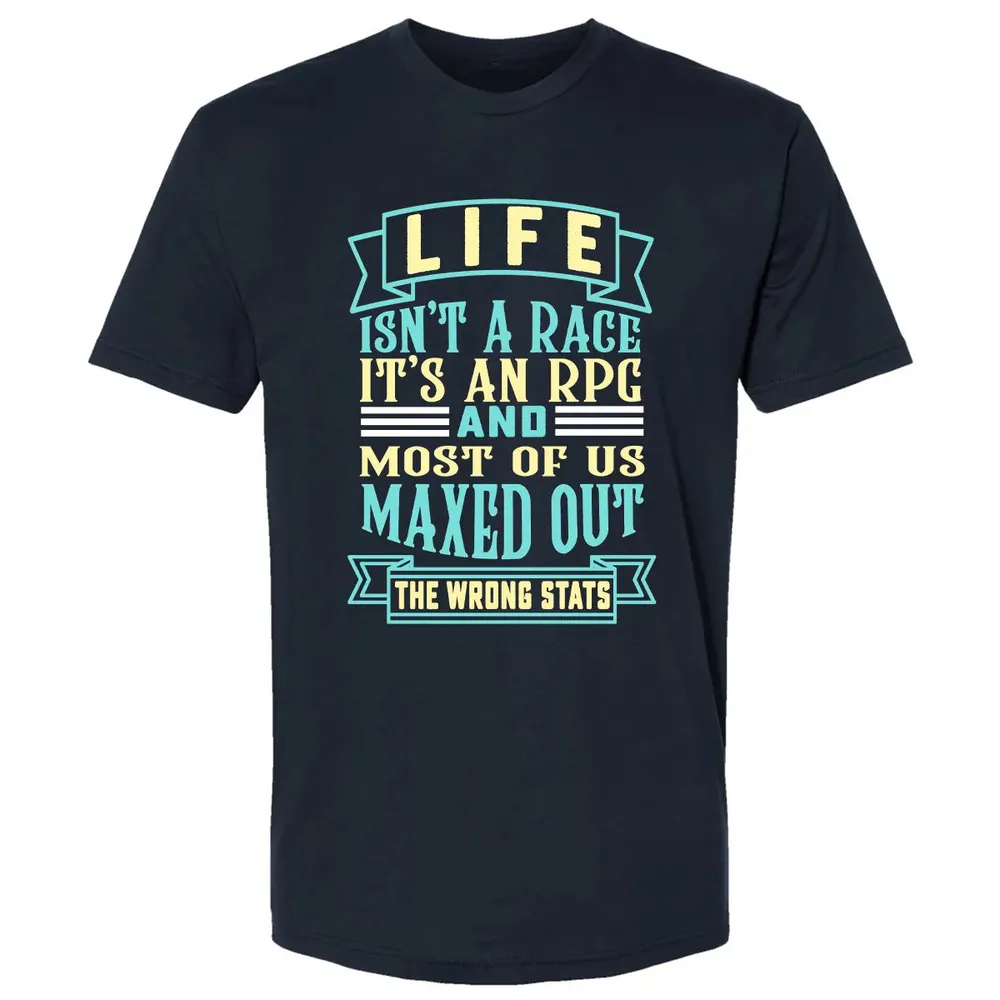 Life Is An RPG Premium Unisex T-shirt - 2