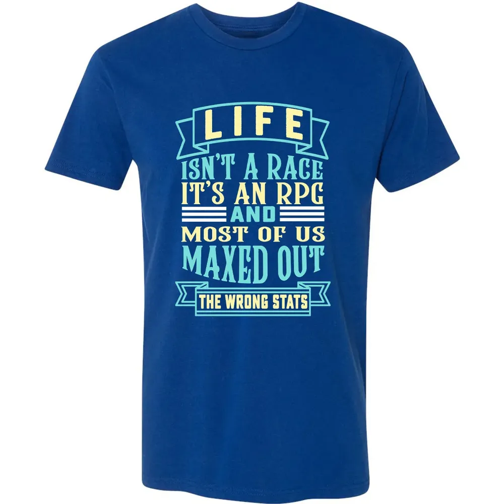 Life Is An RPG Premium Unisex T-shirt - 10