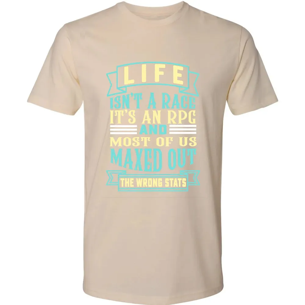 Life Is An RPG Premium Unisex T-shirt - 13