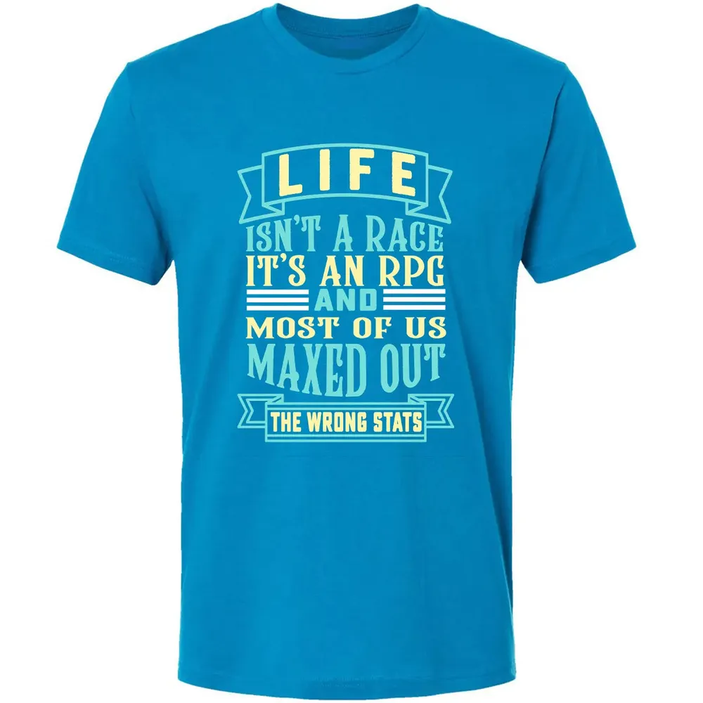 Life Is An RPG Premium Unisex T-shirt - 15