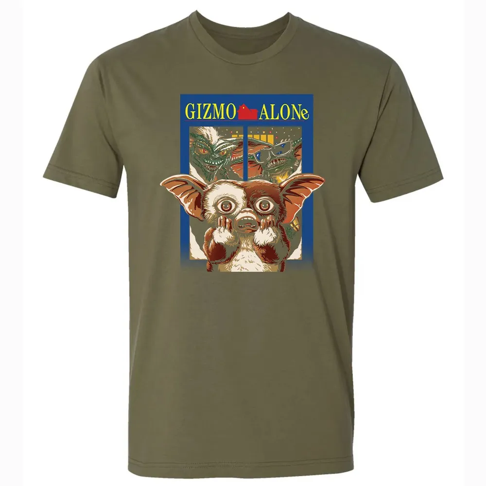 Gizmo Alone Premium Unisex T-shirt - 5