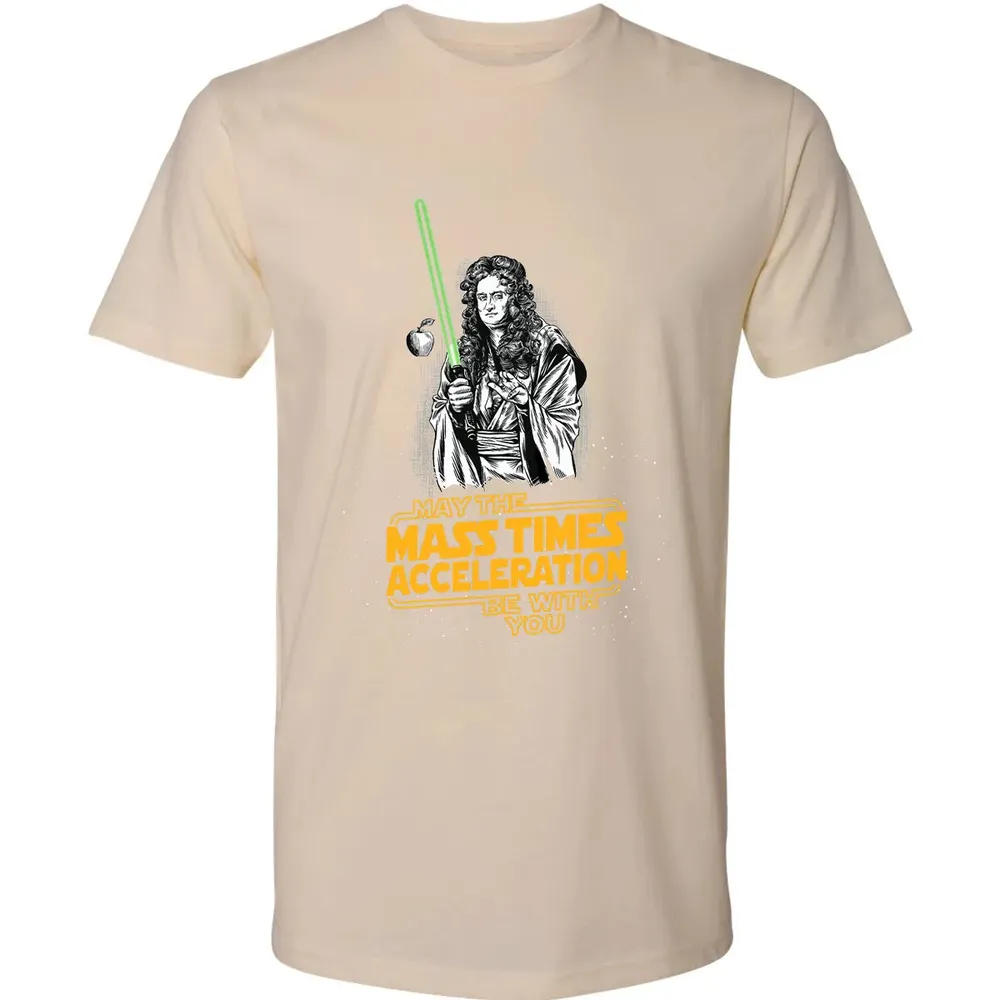 May The Mass Times Acceleration Be With You Premium Unisex T-shirt - 2