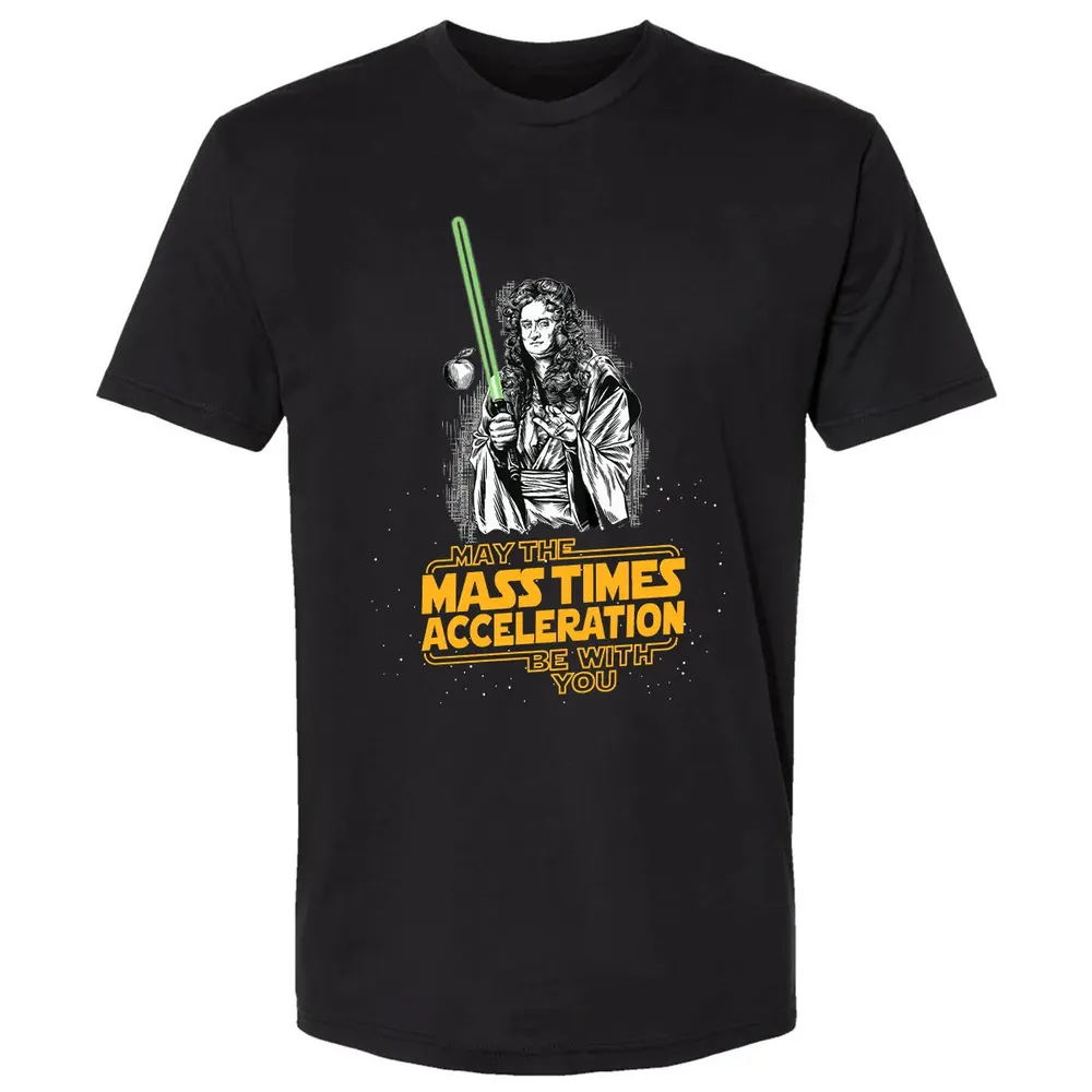 May The Mass Times Acceleration Be With You Premium Unisex T-shirt - 15