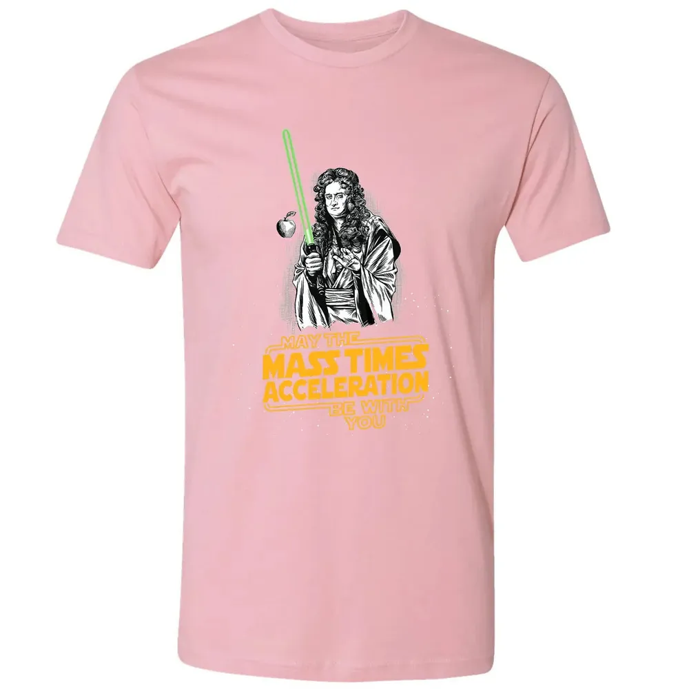 May The Mass Times Acceleration Be With You Premium Unisex T-shirt - 3