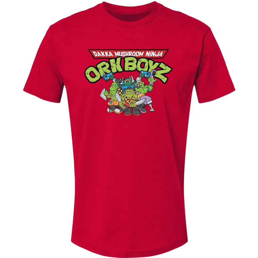 Dakka Mushroom Ninja Orkboyz Premium Unisex T-shirt - 6