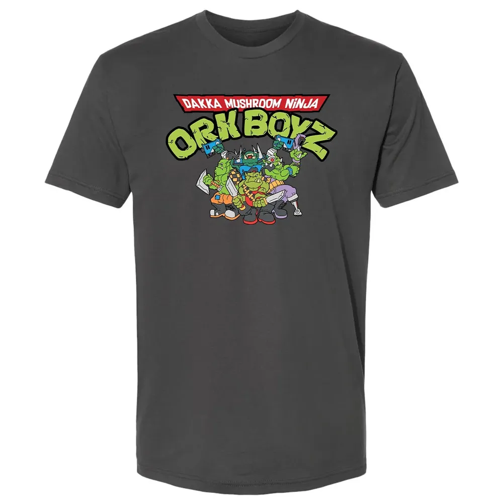 Dakka Mushroom Ninja Orkboyz Premium Unisex T-shirt - 8