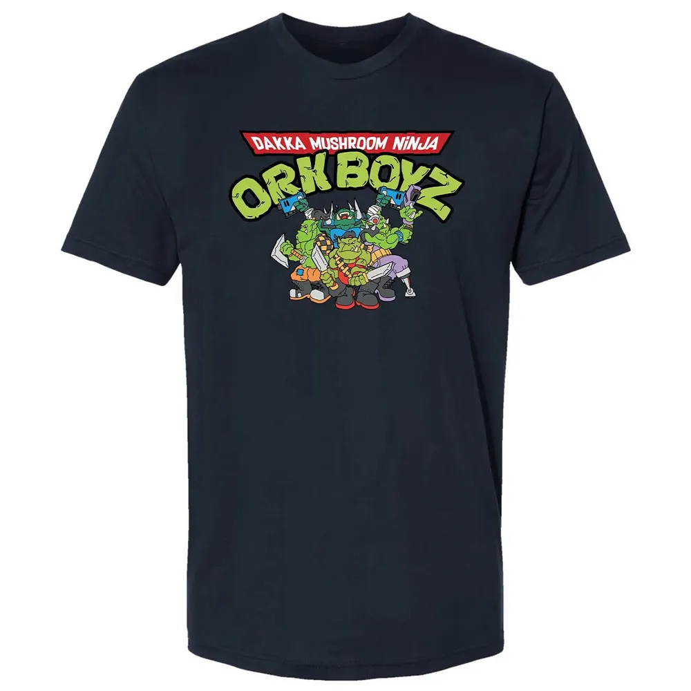 Dakka Mushroom Ninja Orkboyz Premium Unisex T-shirt - 2