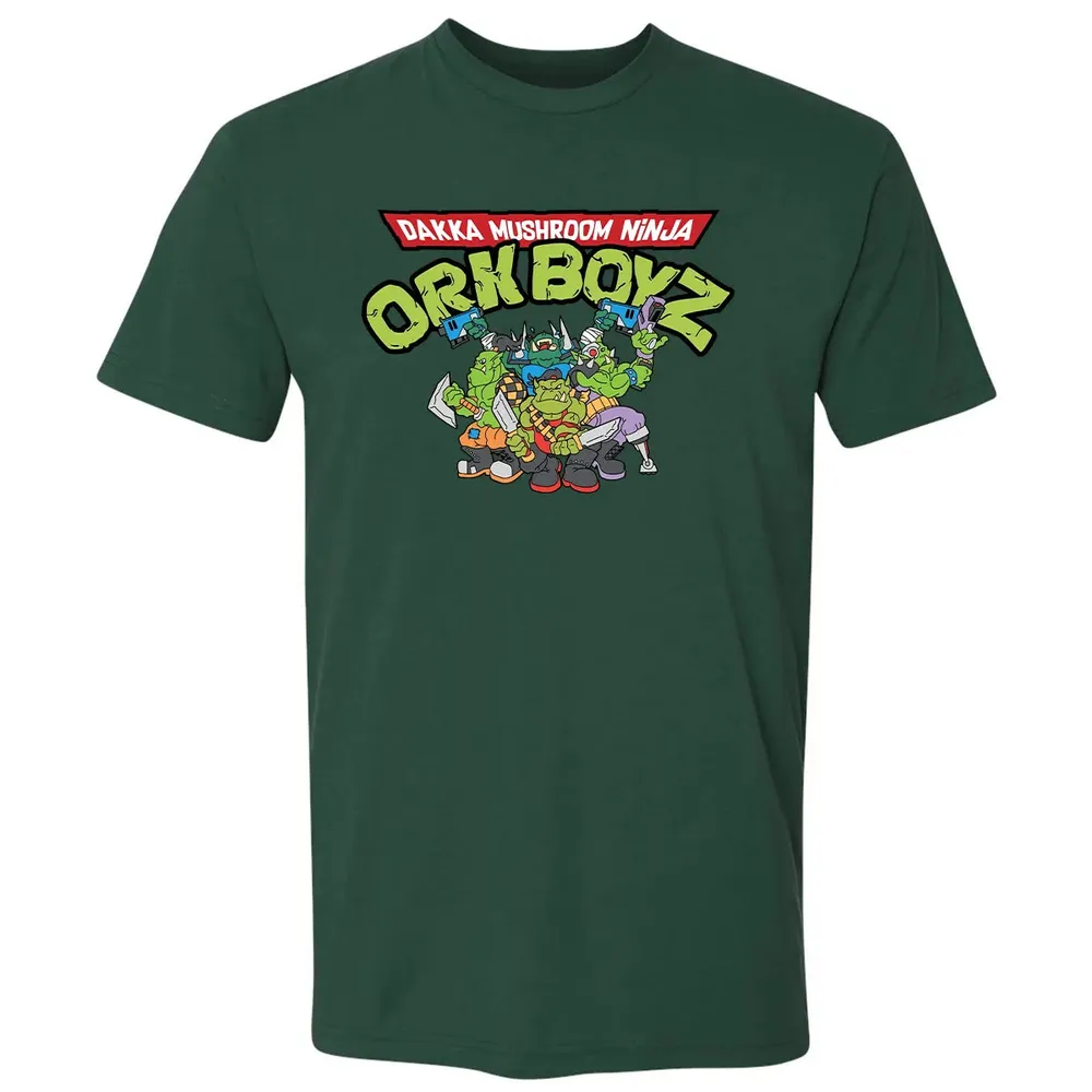 Dakka Mushroom Ninja Orkboyz Premium Unisex T-shirt - 12