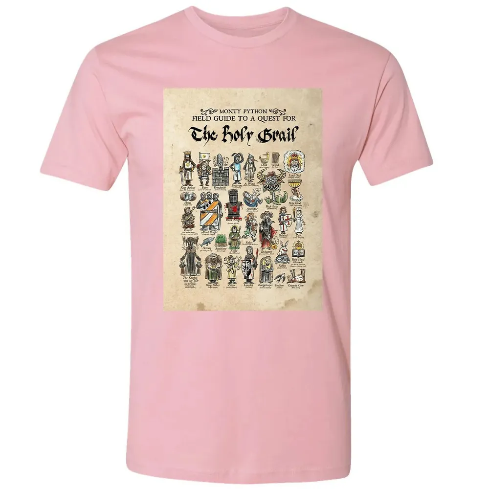 Field Guide To A Guest For The Holy Grail Premium Unisex T-shirt - 3