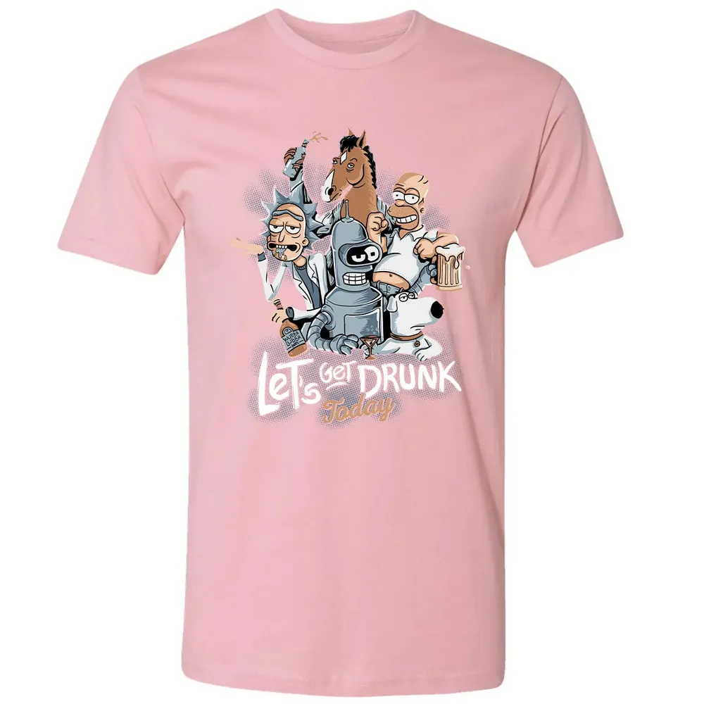 Get Drunk Premium Unisex T-shirt - 3