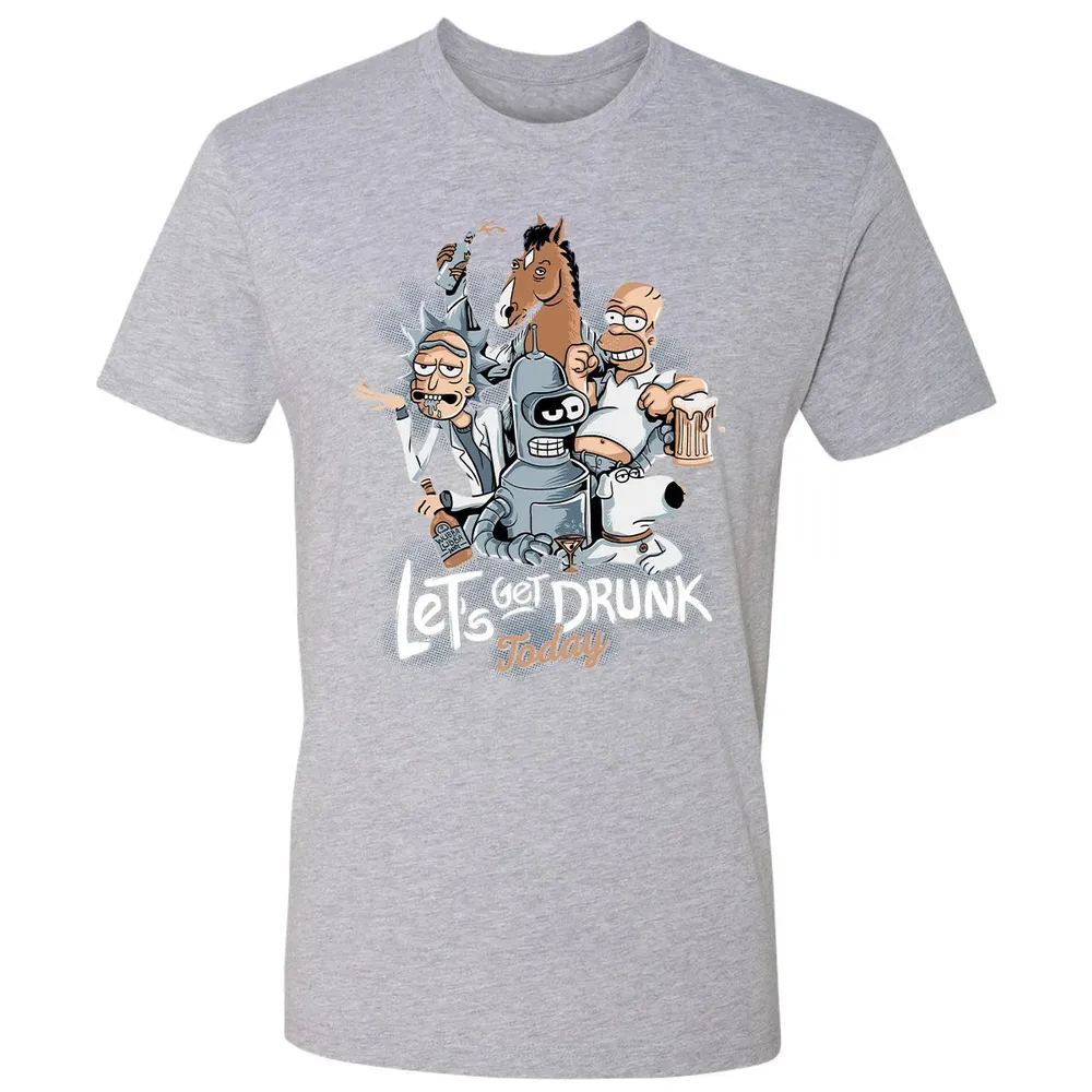 Get Drunk Premium Unisex T-shirt - 9