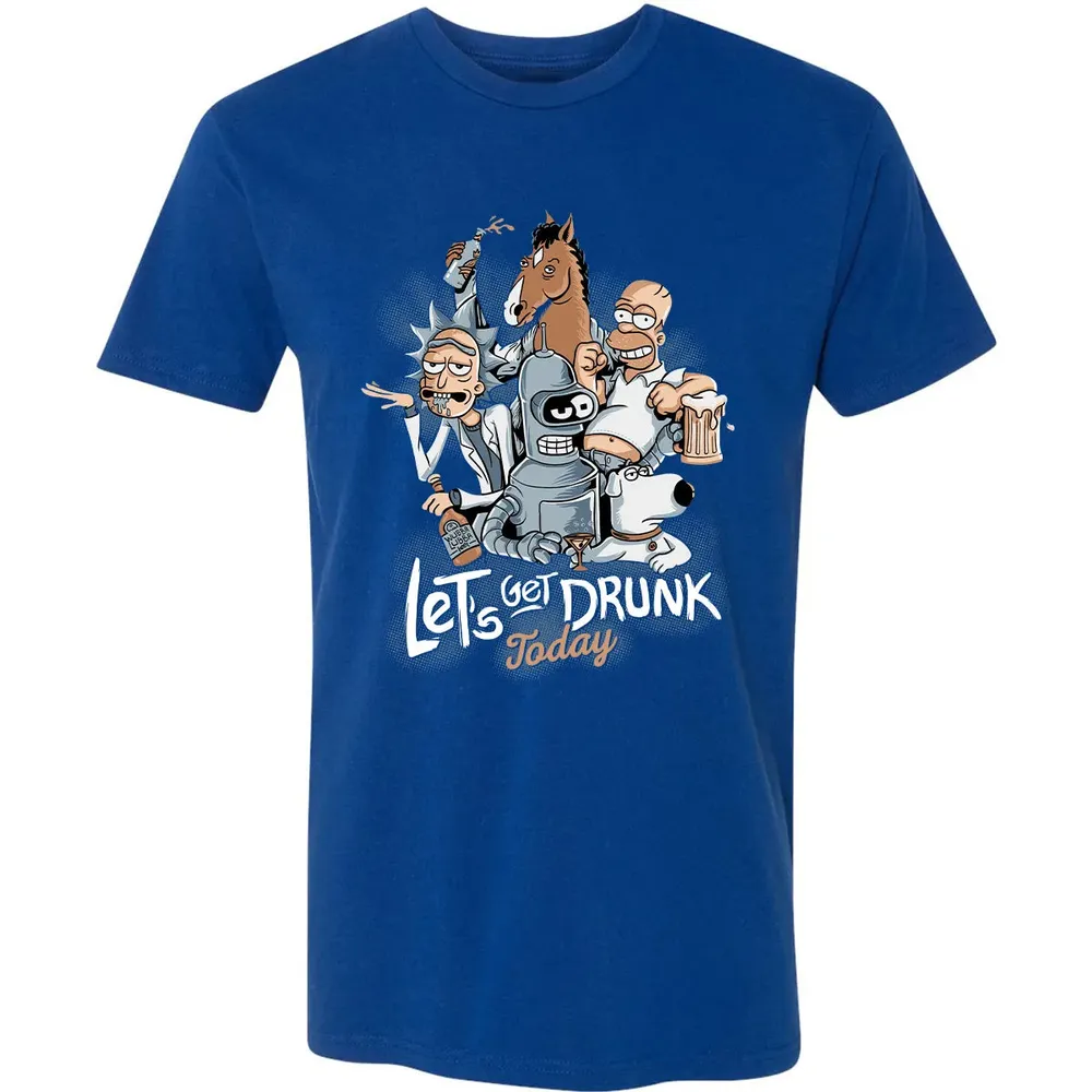 Get Drunk Premium Unisex T-shirt - 10